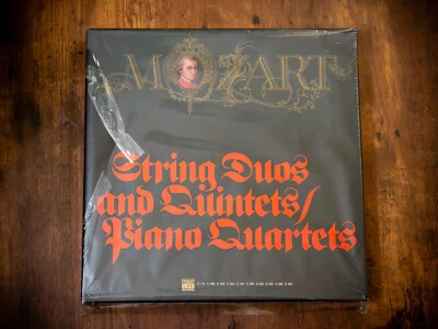 Mozart – String Duos / Quintets / Piano Quartets M07 Time-Life 5xLP Sealed Set  - Image 1 of 3