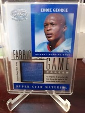 2001 Leaf Certified Materials Fabric of the Game #138/164 Eddie George #FG-50