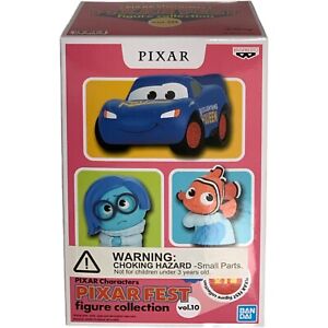 Banpresto Pixar Fest Figure Collection Vol 10 Set Sadness,Nemo,Lightning McQueen