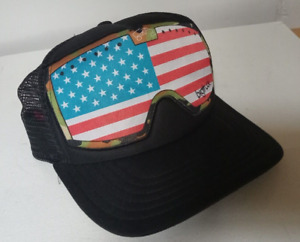 Bigtruck  Original Goggle American Flag Trucker Hat Adjustable NICE!