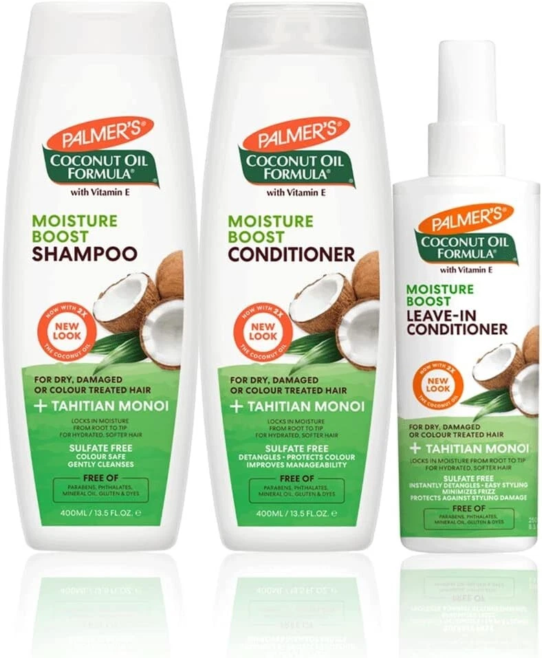 Palmer's Coconut Oil Formula Moisture Boost Hair Care Set of 3
