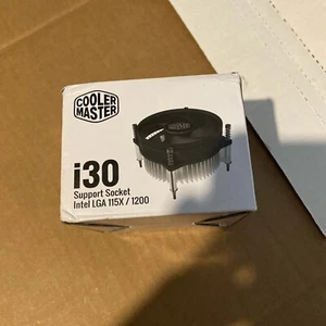 Cooler Master i30 CPU Cooler - 92mm Low Noise Cooling Fan RH-130-26FK-R1 New - Afbeelding 1 van 1