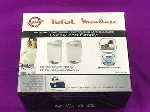 2 X TEFAL Anti Scale Calc Filter Cartridges XD9030E0 For PURELY and SIMPLY - Picture 1 of 4