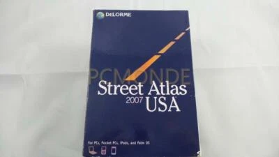 Boxed Delorme Street Atlas USA 2007 for Handhelds - PPC/Palm OS (AO-007-651-203) - Image 1 of 3
