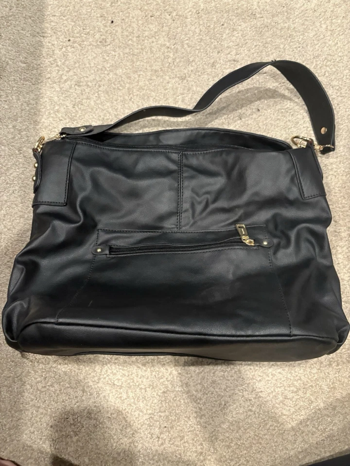 Black Shoulder Hobo Purse - Image 1 of 1