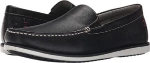 Hush Puppies Men's Bob Portland Slip-On Loafer, Black Leather, Size 10M, NIB - Picture 1 of 7
