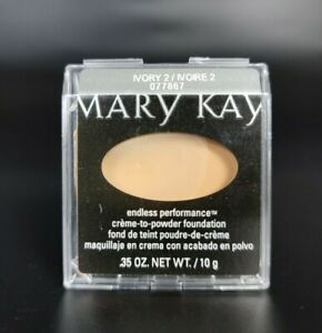 Mary Kay Endless Performance Creme to Powder Foundation Ivory 2 Full Size