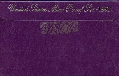 1991-S US Proof Mint Set 5 Coins CLAD 20ua1002 - Image 1 of 4