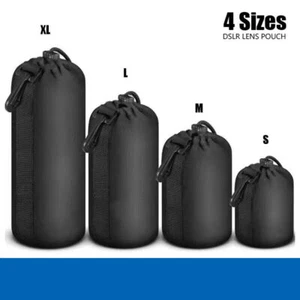 Xuerebs Neoprene Waterproof Soft DSLR SLR Camera Lens Bag Pouch Case Protective - Picture 1 of 12