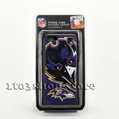iPhone 6 iPhone 6s NFL Baltimore Ravens Shockproof Hard Shell Snap Cover Case - Image 1 of 3