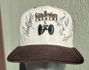 Signed Vintage GATLIN BROTHERS (All 3) Cap. Made in USA. (Country/Gospel) - Picture 1 of 16
