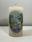 Vintage New Mother&#39;s Day Candle 1986 4 Inch White Swan and Chicks Avon Mothers