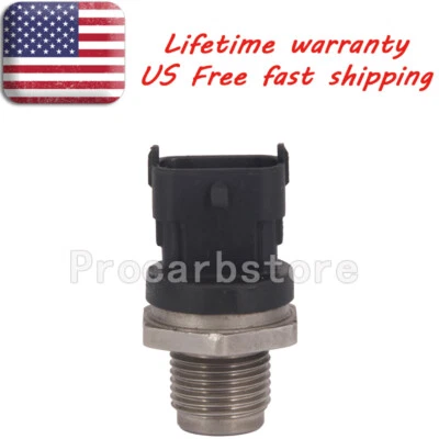 0281002863 314014A010 Fuel Rail Pressure Sensor Regulator fits Kia Hyundai 1.5L Foto 1 de 4