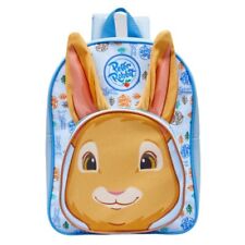 PETER RABBIT 3D EARS light BLUE Kids Children's Backpack School Bag Rucksack 357
