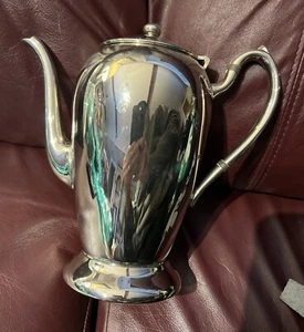 Vintage 8” Academy Silver On Copper Teapot 114 - Picture 1 of 20