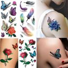 Long Lasting Temporary Decal Cover Scars Arm Chest Art 3D Body Tattoo Sticker