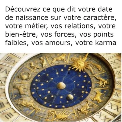 étude de personnalité, lecture de caractère, astrologie, numérologie - 2-3 pages - Photo 1/2