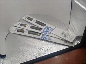 Messing Jeans Reißverschlüsse 7 Zoll - 3 Schachteln mit 2 Reißverschlüssen, neu im Karton - schwarz - Bild 1 von 5