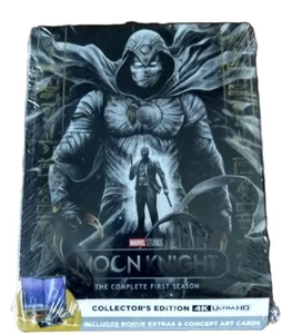 NEW! Moon Knight: Season 1 STEELBOOK 4K UHD Collector's Edition Marvel Studios - Picture 1 of 4