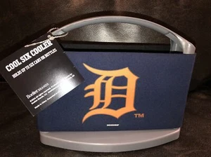 NEW Detroit Tigers Boelter Brands Cool Six Pack Cooler/Reusable Ice block - Picture 1 of 7