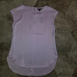 Banana Republic Purple Sleeveless Blouse Small $68 Lightweight Cute Top - Picture 1 of 5