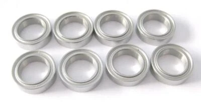 Aluminum Metal CNC Upgrade Parts DIY Fit for 1/10 HPI RS4 Sport 3 Rc Car Silver - Image 1 of 4