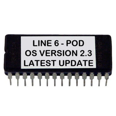 Line 6 POD OS 2.3 EPROM Firmware Upgrade KIT / Final Update ROM Chip - Image 1 of 2