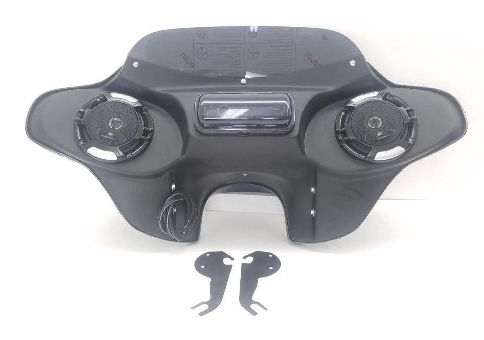 Fatboy Batwing Fairing, Harley Davidson Fat Boy Lo 6 1/2" Speakers & Radio 94-20 - Image 1 of 4