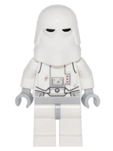 LEGO® Minifig sw0764 Zaino Snowtrooper attaccato alla staffa da collo con piastra - Foto 1 di 1