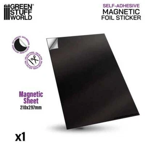 Green Stuff World 0.75mm Magnetic Sheet (rubber steel, 210mm x 297mm) - Picture 1 of 1