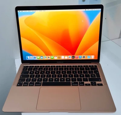 Portátil APPLE MacBook Air M1 2020 13,3" 256GB A2337 97% Salud Batería Oro - Imagen 1 de 4