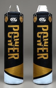 G4 Vision Unfilled Punching MMA Kickboxen. Schwarz, Gold und Weiß - Bild 1 von 8