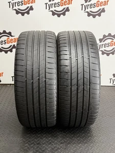 2x 225 40 R18 92Y XL BRIDGESTONE TURANZA T005 4-5mm TESTED FREE FITTING - Picture 1 of 17