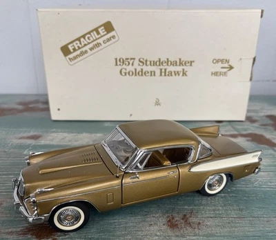 Danbury Mint  1957 Studebaker Golden Hawk W/Cert 1:24 - Mint - Image 1 of 4