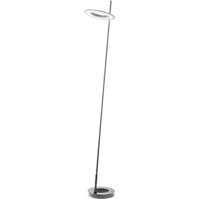 Lámpara de pie Dainolite Lighting FLY-6020LEDF-SC Finley cromo satinado Foto 1 de 2