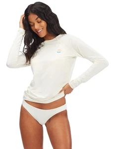 Billabong Damen Standard Classic Langarm Rashguard, Salzkristall, Medium - Bild 1 von 5