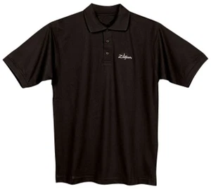 Zildjian Cymbals Classic Ultra-soft Black Polo Shirt - Small - Picture 1 of 1