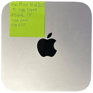 Apple Mac Mini Mid 2011 A1347 2.3GHz 5GB RAM 500GB HDD macOS High Sierra - Picture 1 of 6