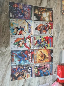 DC Comics Superman mixed lot Action Comics New 52 Outsiders Death Of - Picture 1 of 2