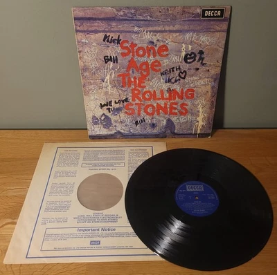 The Rolling Stones Stone Age UK Pressing 1971 Decca Records With Original Inner - Image 1 of 4
