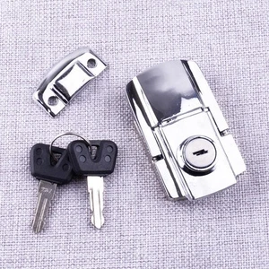Motorcycle Tour Tail Box Trunk Luggage Top Storage Carrier Case Lock w/ Key Set - Bild 1 von 4