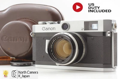 [N NEUWERTIG - mit Tasche] Canon P analoge Sucherkamera + 50 mm f1,8 L39 aus ... - Bild 1 von 4