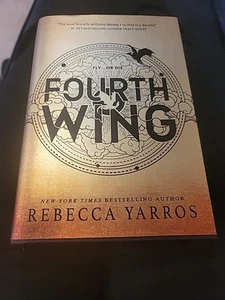 Fourth Wing (The Empyrean, 1) - Hardcover By Rebecca Yarros 1st Edition - Picture 1 of 6