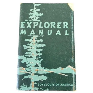 BUCH Vintage Explorer Manual Boy Scouts of America Buch Sammlerstück - Bild 1 von 12