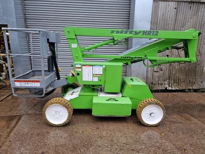 Nifty lift HR 12 cherry picker Scissor Lift  Access Platform. - Image 1 of 4