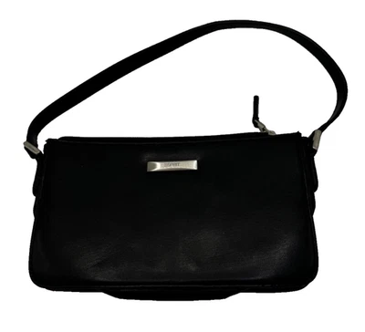 Cartera de cuero negra Espirit Foto 1 de 4