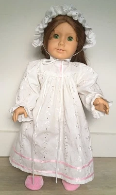 Vintage Pleasant Company American Girl Doll FELICITY w/Handsewn Nightgown & Cap - Image 1 of 4