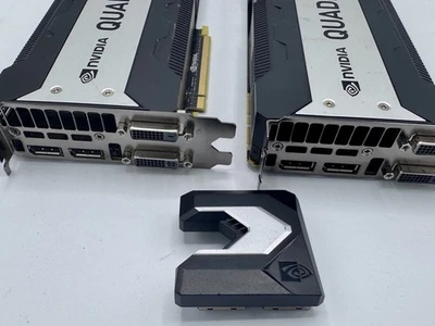Nvidia Quadro K6000 12GB GDDR5 Graphic Card - Pair with SLI Bridge - Image 1 of 3