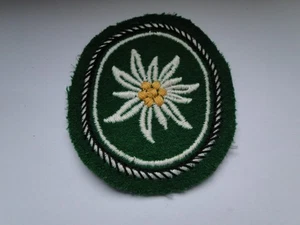 German Army Patch    1.Gebirgsdivision   8x6,5cn - Picture 1 of 1