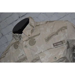Columbia PHG Mens Size Large Performance Hunting Gear Shirt Camping Fishing Gun - Picture 1 of 9